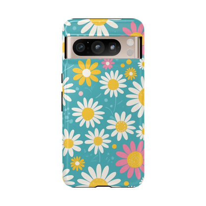 Google Pixel 8 Pro / Glossy Phone Case - Daisies Floral Pattern 5 Phone Case