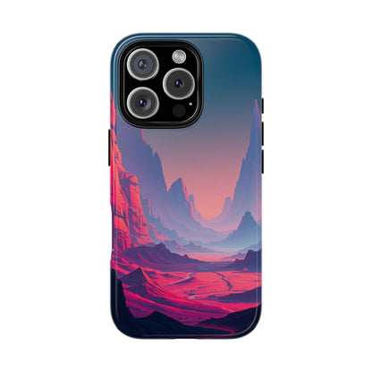 Alien Vista Design Phone Case - Multicolor Phone Case - iPhone 16 Pro / Glossy