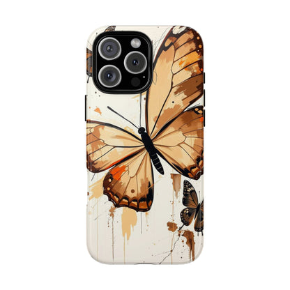Acrylic Style Butterflies Design Phone Case - Multicolor Phone Case - iPhone 16 Pro Max / Glossy