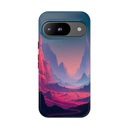 Google Pixel 9 / Glossy Phone Case - Alien Vista Design Phone Case