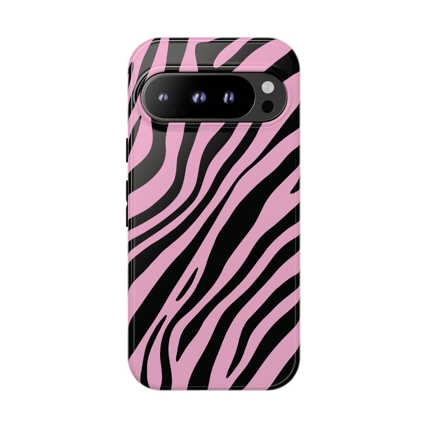 Modern Blush Zebra Print Phone Case