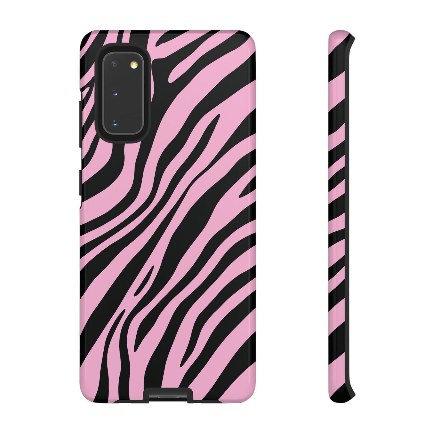 Modern Blush Zebra Print Phone Case