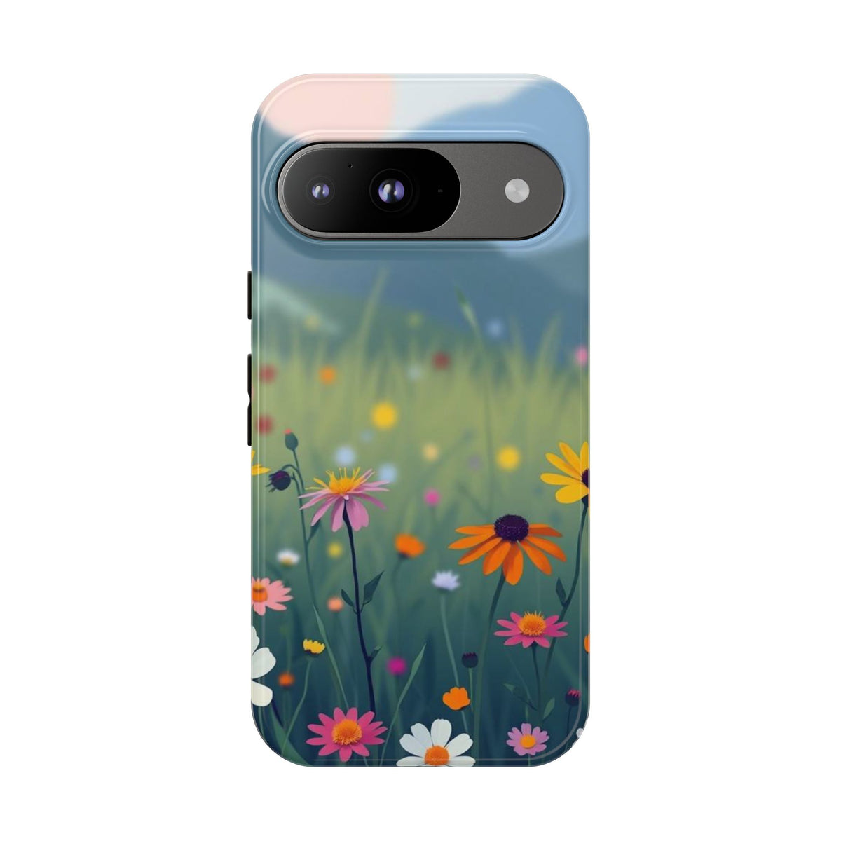 Vibrant Meadow Design Phone Case - Multicolor Phone Case - Google Pixel 9 / Glossy