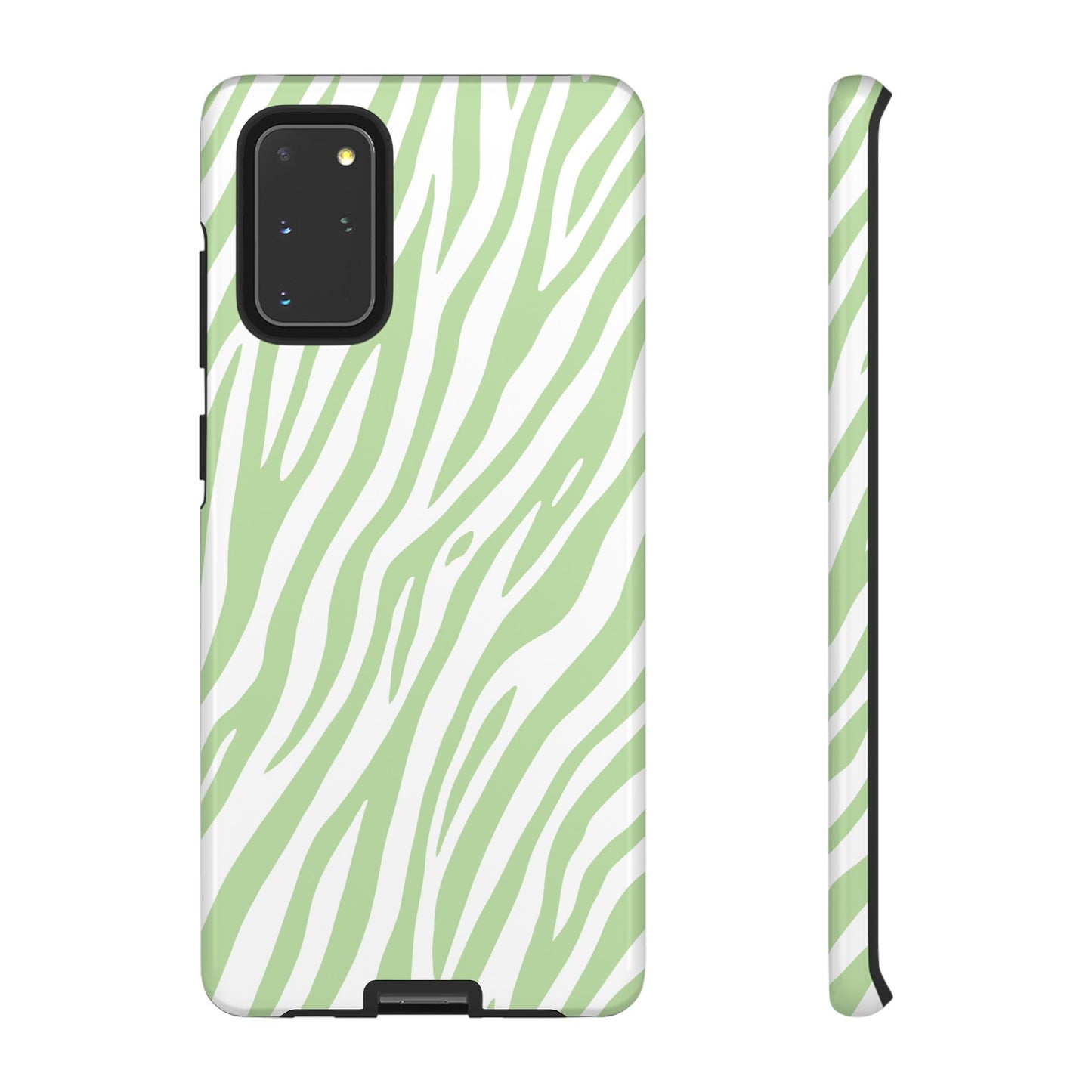 Mint Tiger Print Phone Case