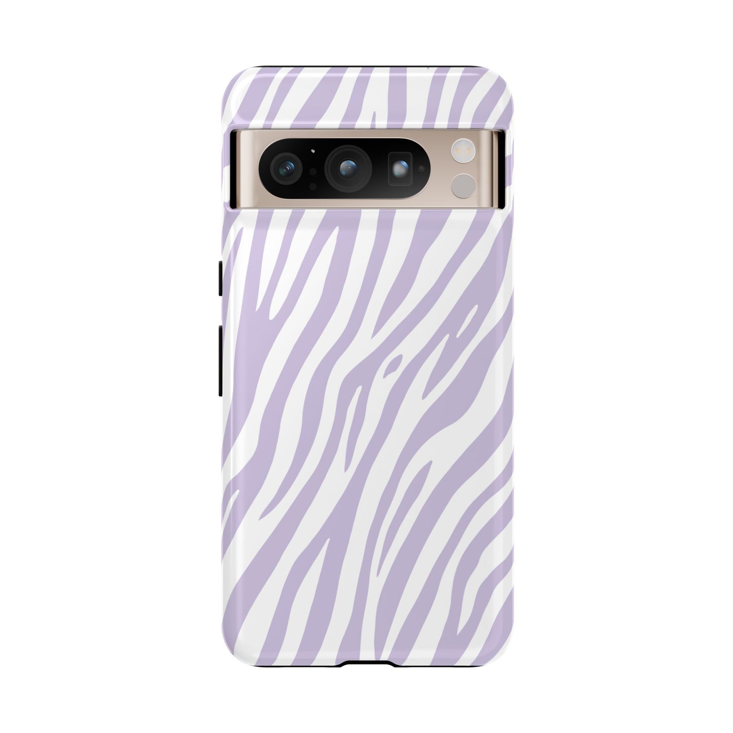 Lavender Tiger Print Phone Case