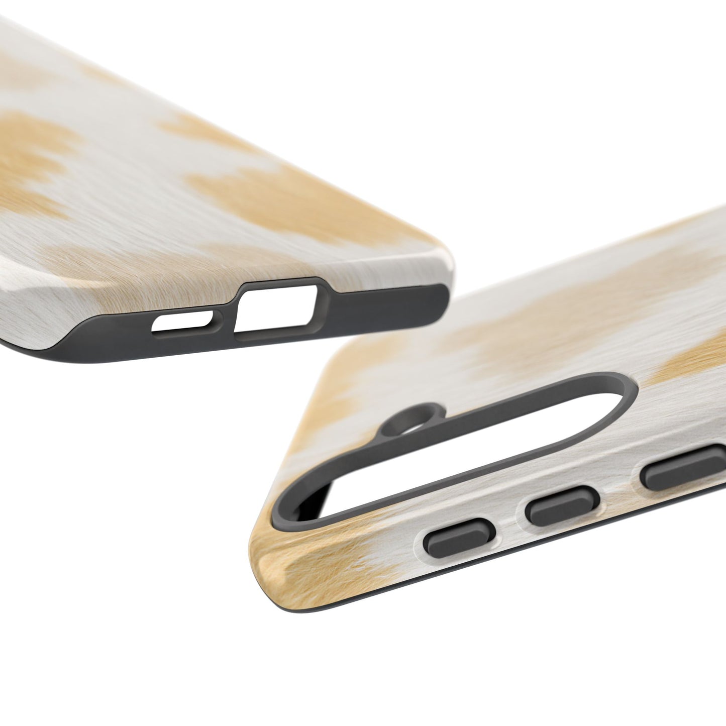Golden Honey Cow Print Phone Case