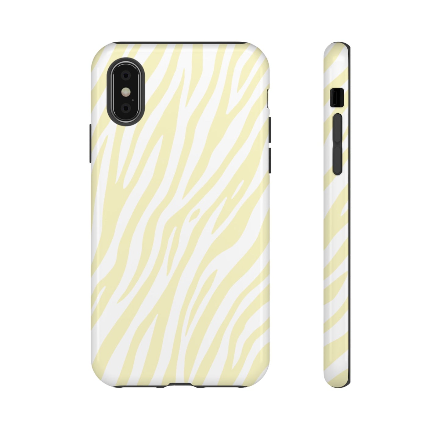 Buttercream Tiger Print Phone Case