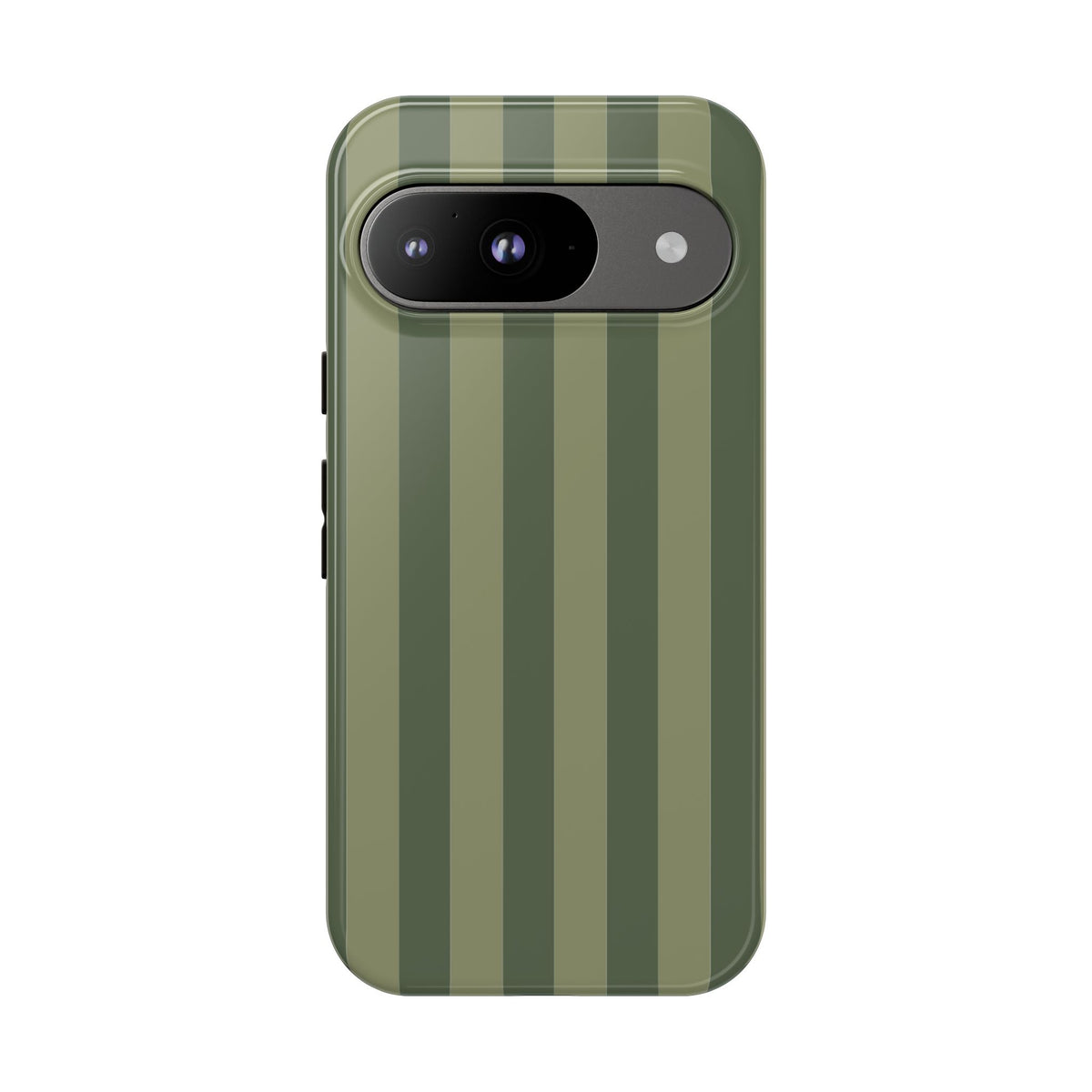 Green Stripe Pattern Phone Case - Green Phone Case - Google Pixel 9 / Glossy