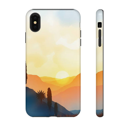 Watercolour Sunset Design Phone Case - Multicolor Phone Case - iPhone XS MAX / Glossy