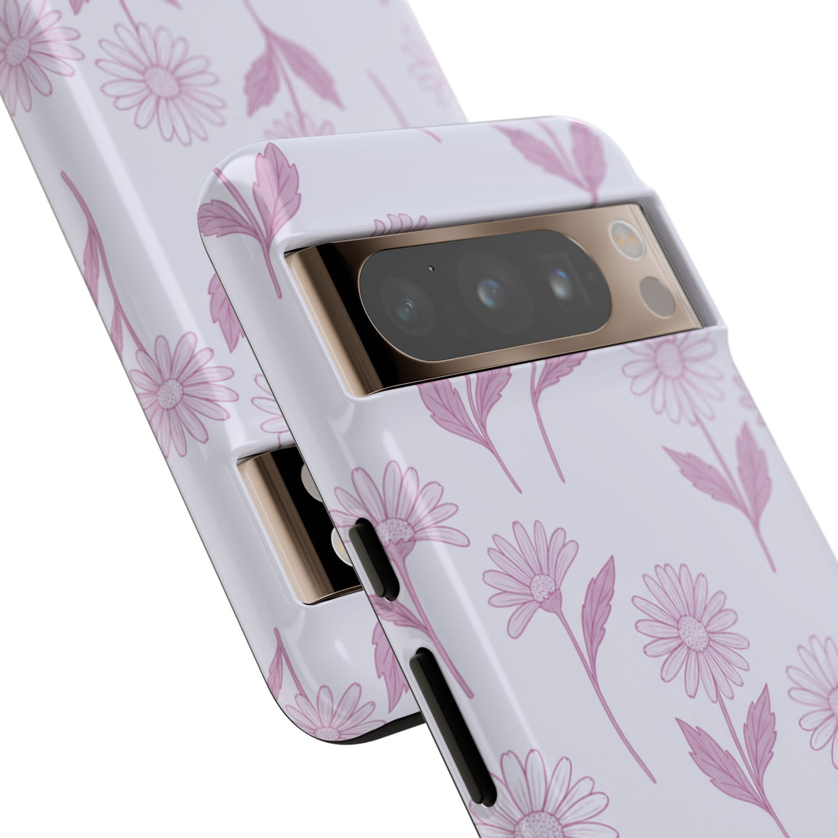 Pretty Lilac Daisy Pattern Phone Case