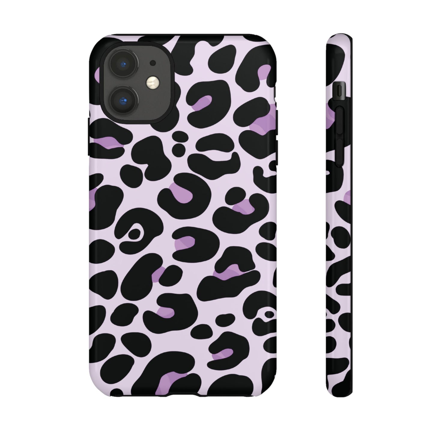 Pretty Lavender Leopard Print Phone Case