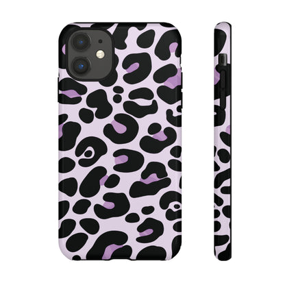 Pretty Lavender Leopard Print Phone Case