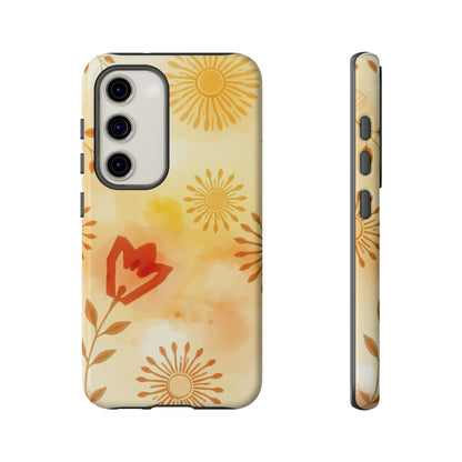 Boho Chic Watercolour Pattern Phone Case - Multicolor Phone Case - Samsung Galaxy S23 / Glossy