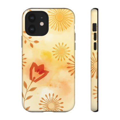 Boho Chic Watercolour Pattern Phone Case - Multicolor Phone Case - iPhone 12 / Glossy