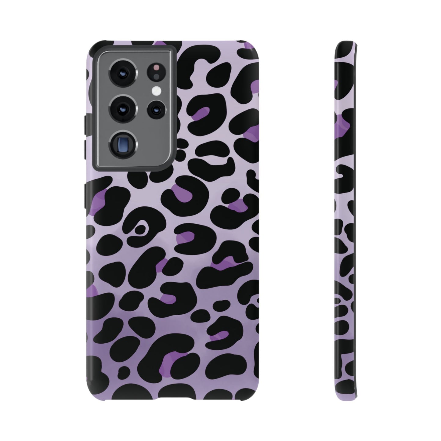 Pretty Lavender Leopard Print Phone Case
