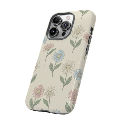 Pretty Pastel Daisy Pattern Phone Case