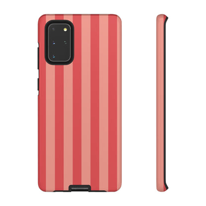 Light Pink Stripe Pattern Phone Case - Pink Phone Case - Samsung Galaxy S20+ / Glossy