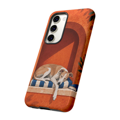 Whippet Siesta Nook Phone Case - Multicolor Phone Case