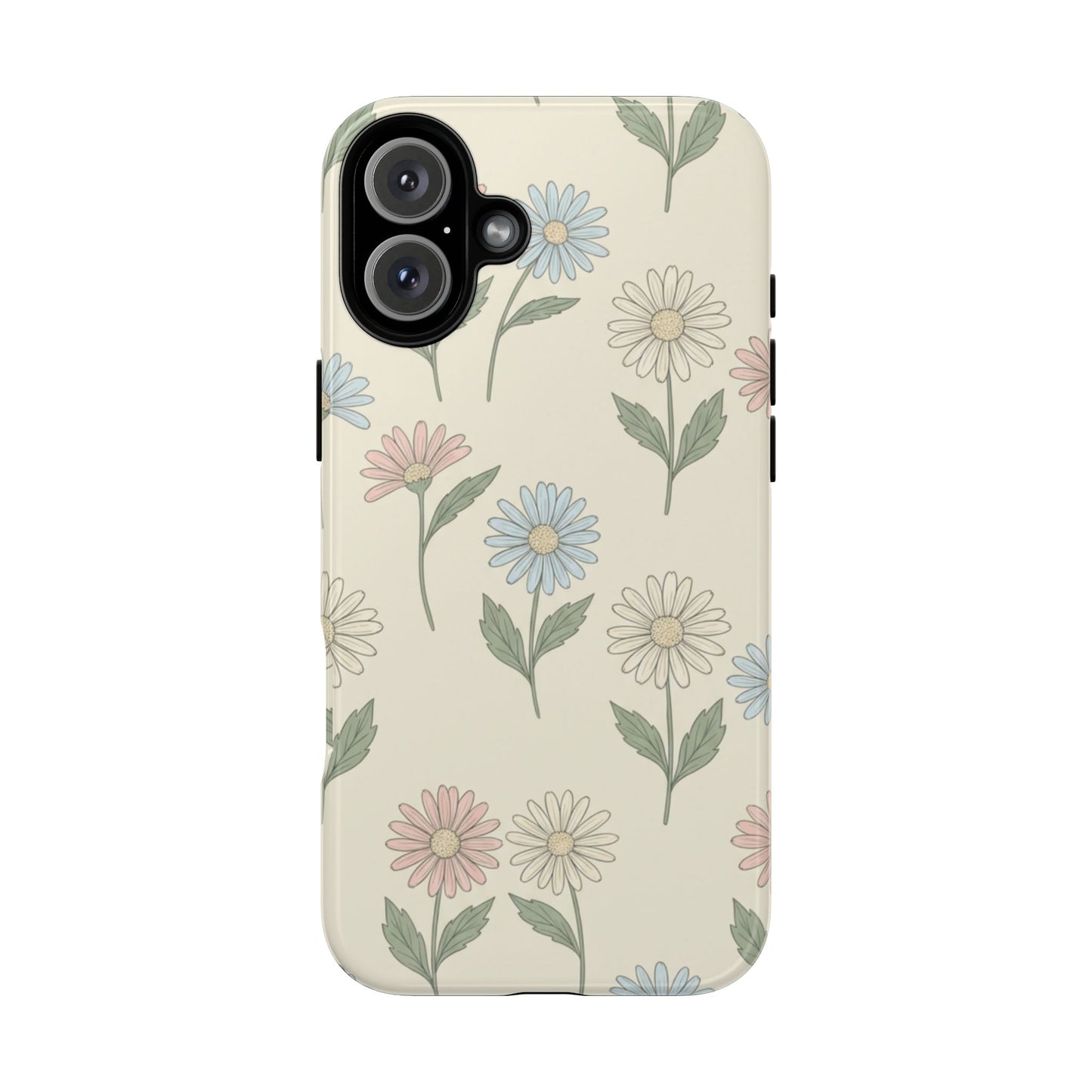 Pretty Pastel Daisy Pattern Phone Case