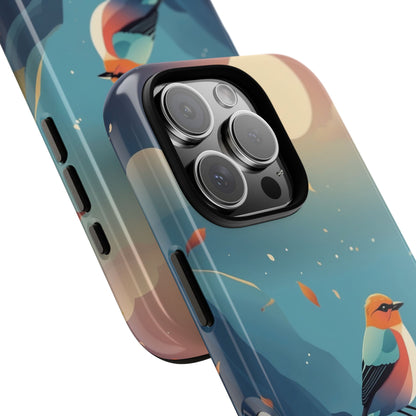 Phone Case - Stylised Bird Design Phone Case
