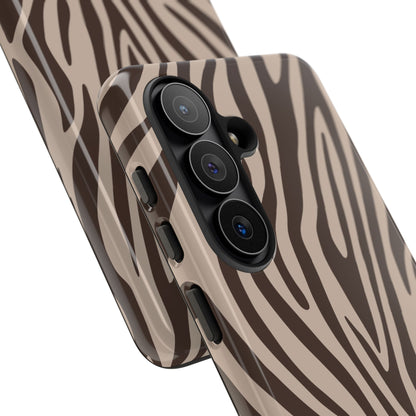 Boutique Mocha Tiger Print Phone Case