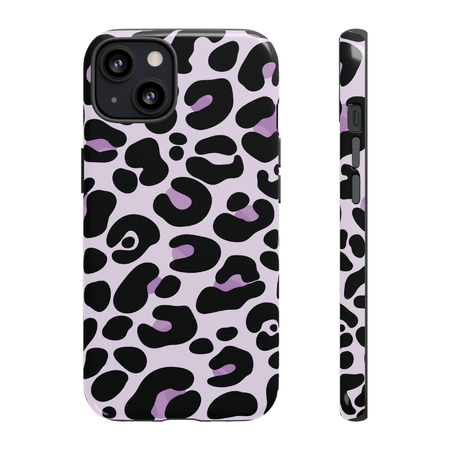 Pretty Lavender Leopard Print Phone Case