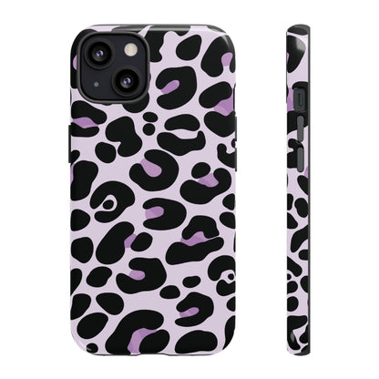 Pretty Lavender Leopard Print Phone Case