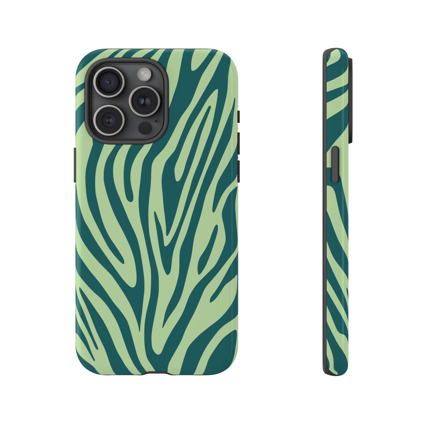 Boutique Sage Tiger Print Phone Case