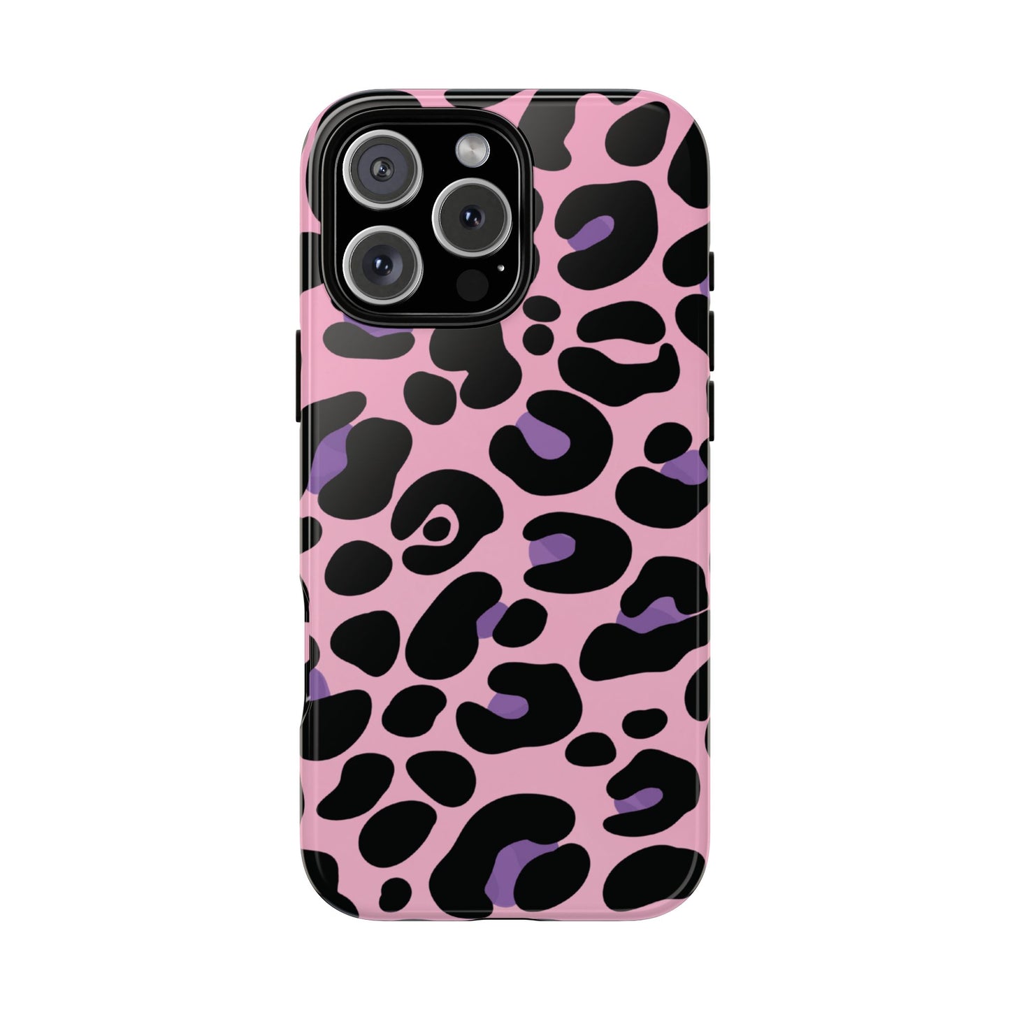 Pretty Pink & Lavender Leopard Print