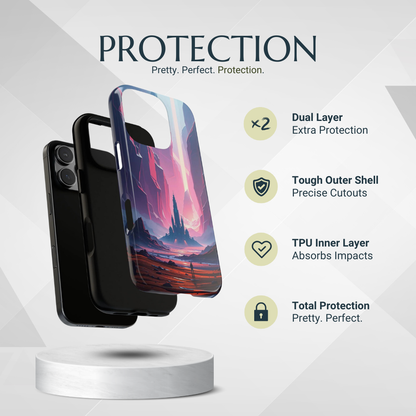 Phone Case - Alien Fortress Design Phone Case