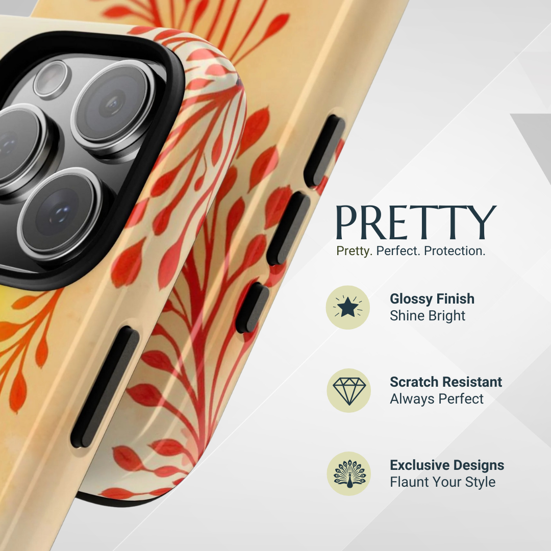 Phone Case - Boho Chic Watercolour Sunset Design Phone Case