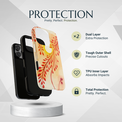 Phone Case - Boho Chic Watercolour Sunset Design Phone Case