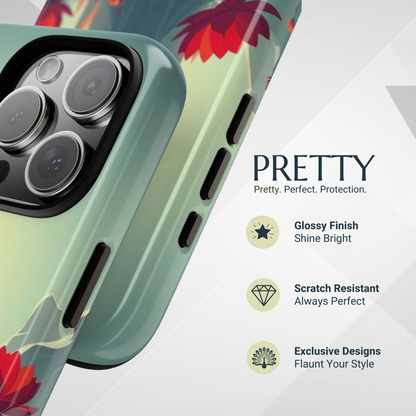 Phone Case - Gothic Alien Garden Design Phone Case