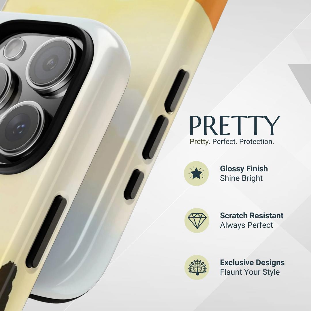 Phone Case - Watercolour Sunset Design Phone Case